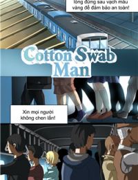 Cotton swab man