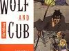 Lone wolf and cub